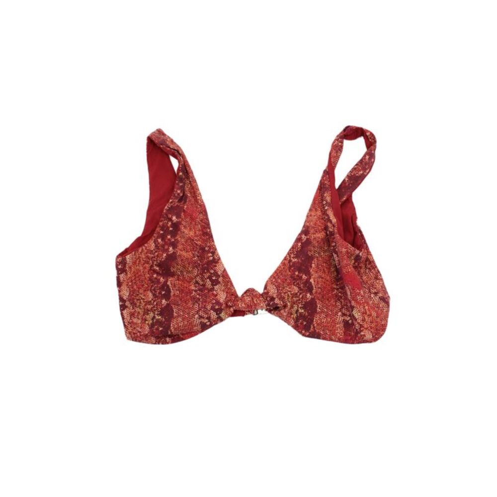 Nomads Womens Playa Bikini Top - Merlot Size 4XL